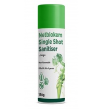 Netbiokem Single Shot Sanitiser 150ml (24pk