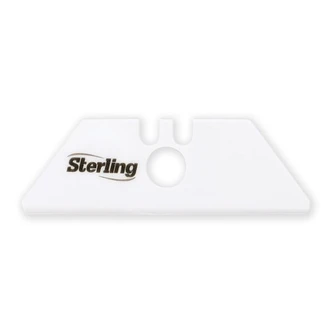Sterling Ceramic Heavy Duty Rounded Tip Blade with Centre Hole (x5)