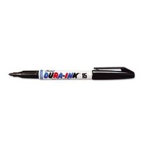 DURA-INK 15 FINE BULLET TIP BLACK (12PK)