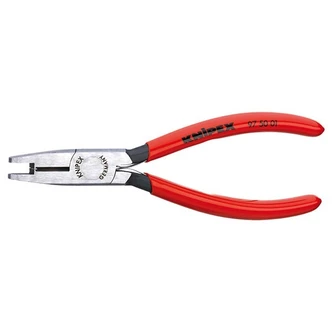 KNIPEX CRIMP PLIER W SIDE CUT 125MM (AF)
