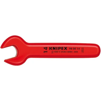 KNIPEX 1000V OPEN END WRENCH 13MM