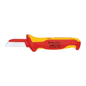KNIPEX 1000V CABLE KNIFE 180MM UNCARDED