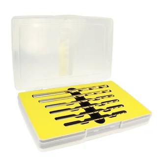 Long Series Drill Set 3,4,5,6,8 & 10mm In Plastic Case