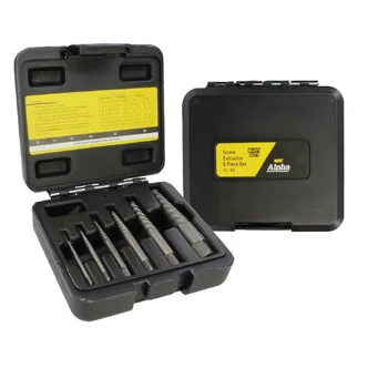 Alpha 6 Piece Screw Extractor Set No. 1 - 6.