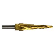 Step Drill Spiral Flute 4-12mm (1Pk)