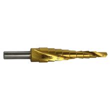 Step Drill Spiral Flute 4-12mm (1Pk)