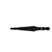 ThunderMax Step Drill Spiral Flute Metric 1/4in Impact Shank
