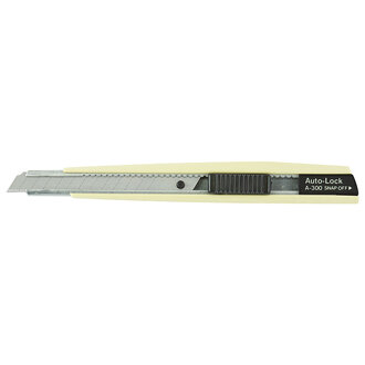 Cream Autolock Cutter with Stainless Sleeve