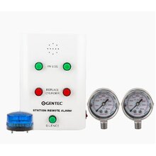 Alarm System visual & audible 2 Channel c/w strobe 2 x 1,000 kPa contact gauges