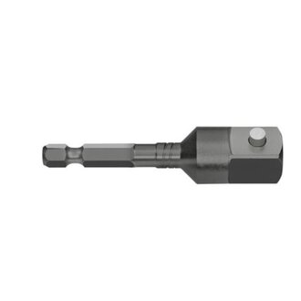 Thunderzone 1/4'' Hex -  1/2in Sq  x 70mm Impact Adaptor Wrapped