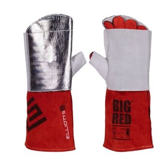 Aluminised Glove Saver, Heavy Duty. Left Hand.