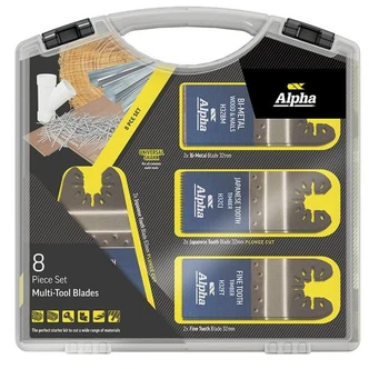 8 Piece Multi-Tool Blade Set