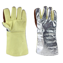Aluminised Kevlar Back Kevlar palm and cuff 406mm