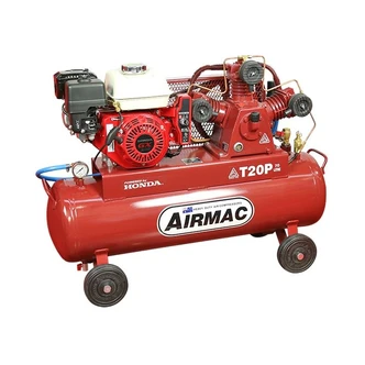 Airmac T20P Electric Start Honda Petrol Reciprocating Air Compressor