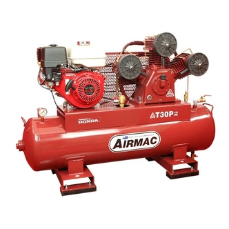 Airmac T30P Honda Petrol Reciprocating Air Compressor