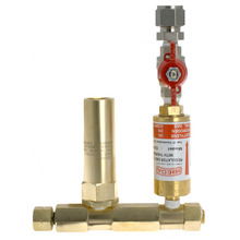 Safety Relief Valve System Acetylene 190 kPa With FBA and Isolation Valve