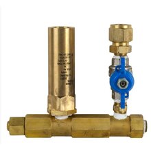 Safety Relief Valve System Fuel Gas 600 kPa With Demax and Isolation Valve