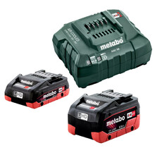 18 V LiHD Starter Pack 4.0 Ah + 5.5 Ah (1 x 18 V 4.0 Ah LiHD Battery Pack, 1 x 18 V 5.5 Ah LiHD Battery Pack, 1 x ASC 55 Air-cooled Charger)