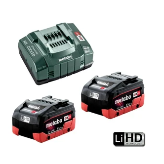 Metabo 5.5 LIHD 145 KIT - 12-36V 5.5Ah ASC 145 Fast Charger Starter Kit AU62738105