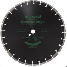 Austsaw - 400mm(16in) Diamond Blade  - 25.4/20mm Bore
