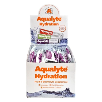 Aqualyte 50 pack retail display