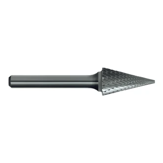 BURR B208 SM300 CARB CONE PNT END DBL-CUT 1/4-SHK 1/4IN