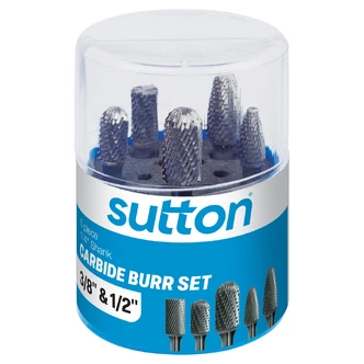 BURR B900 SCB5 CARB SET 1/4-SHK 3/8 & 1/2IN 5PC