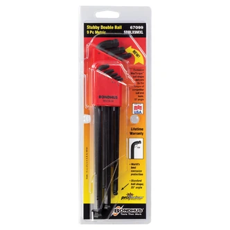 BONDHUS SET 9 STUB DBL BALL MM L-WR XL