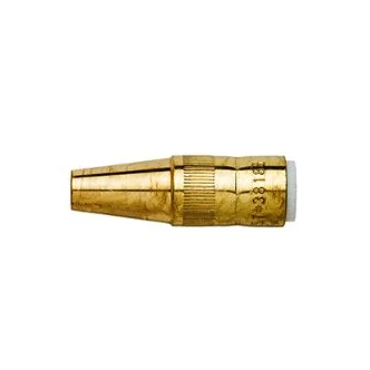Bernard Centerfire Nozzle Small Brass Tapered 3/8Ó Diameter