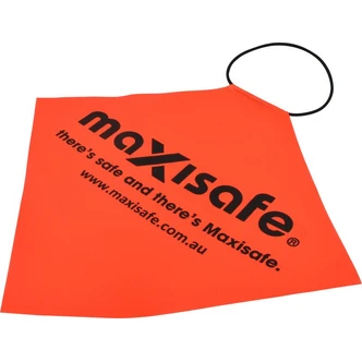 Maxisafe Orange Long load flag, 30 x 30cm