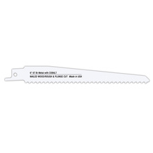 BLU MOL BI-METAL WOOD CUTTING RECIPROCATING SAW BLADE (SINGLE CARDED) 150 X 20 X 1.30 X 5/7TPI