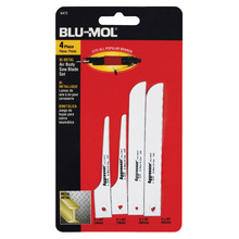 BLU MOL AIR SAW BLADES 4PC ASSORTMENT