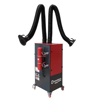 Bomaksan PULSE Twin Arm Welding Fume Extraction System, 3 Metre