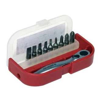 BS FLAT & PHILLIPS BIT SET (10PC)