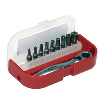 BS 5-POINT BIT SET (10PC)