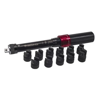 BS SPOKE TORQUE WRENCH SET STEEL (12PC)