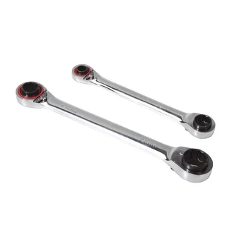 BS REVERSIBLE RATCHET WRENCH SET 2PC