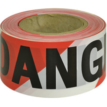 DANGER Black on Red and White