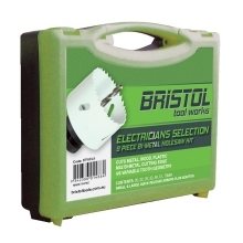 Bristol 9pce Electrical Hole Saw Kit (was HSKEL9) (1Pk)