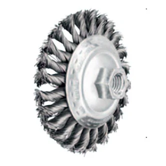 Cup Brushes - Twist Knot Steel Wire