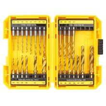 Alpha Combination Drill Tap Set with Hex Shank Drills - Gold Series - 25 Piece