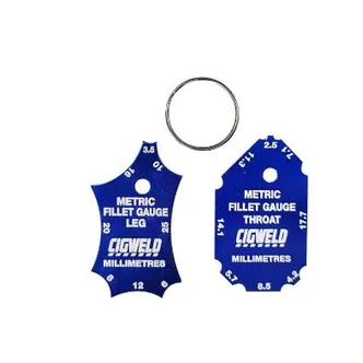 Weld Gauge. Measures Leg Length & Throat Thickness (5 PK)