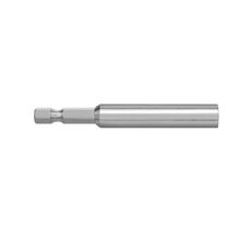 Carded Magnetic Bit Holder With C Ring1/4in x 75mm S/S