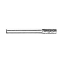 1/4in Cylindrical Carbide Burr With End Cut Carded