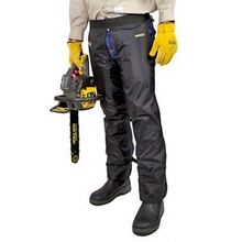 Big Jim Chainsaw Chaps - Black Nylon/ Webbing Straps