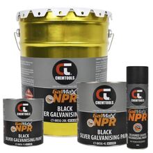 Gloss Black Gal (Zinc) Paint, NPR (No Primer Req’d)