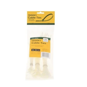 TRIDON CABLE TIE ASST 75PCS