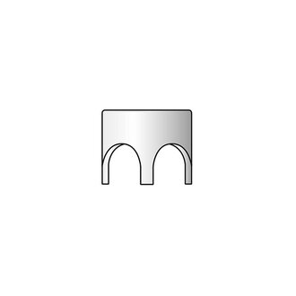 Four Pin Crown Shield 2PK