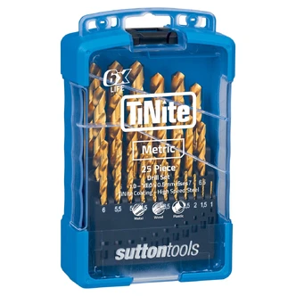 DRILL D103 SM3 JOBBER HSS-TiN TINITE SET 1-13MM 25PC