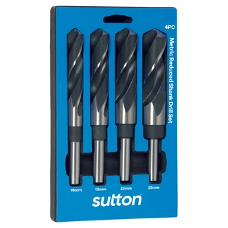 DRILL D188 RS4M REDUCED SHANK HSS BLU SET 16-25MM 4PC